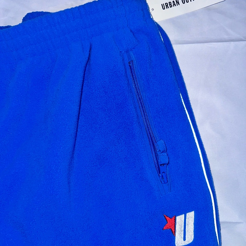Blue Track Pants - Picture 2 of 4